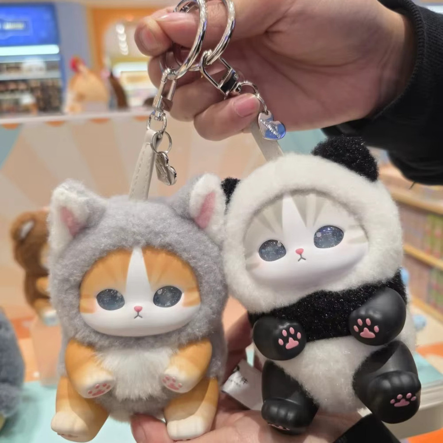 KAYOU Mofusand Vinyl Serie Blind Box Shark Cat Anime Action Figure, Puppe - Bild 2
