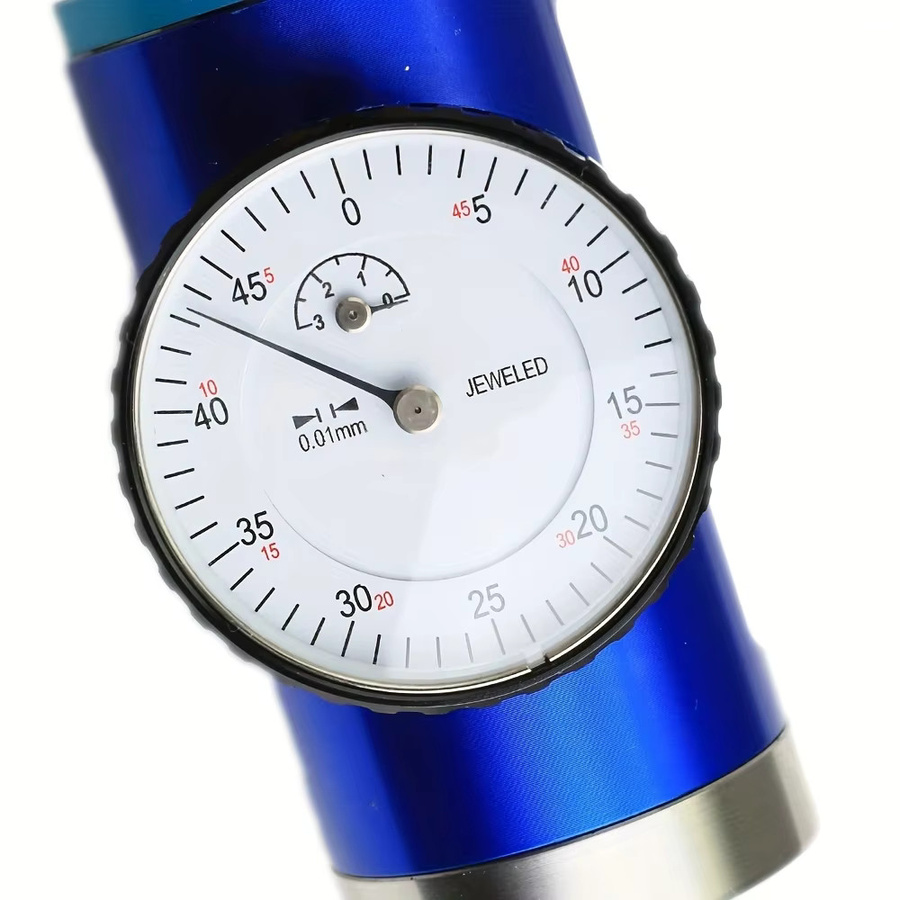 ETOPOO Koaxial-Zentrierindikator-Set mit Aufbewahrungsbox, Präzisions-Indikator für Fräsmaschinen, Messbereich 0-3mm, Farbe: Blau - Bild 2