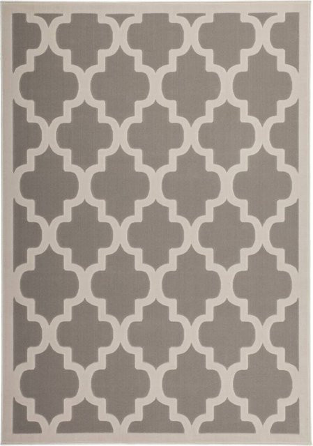 Kayoom Kurzflorteppich Manolya 2097 taupe B/L: 80 x 150 cm - Bild 1