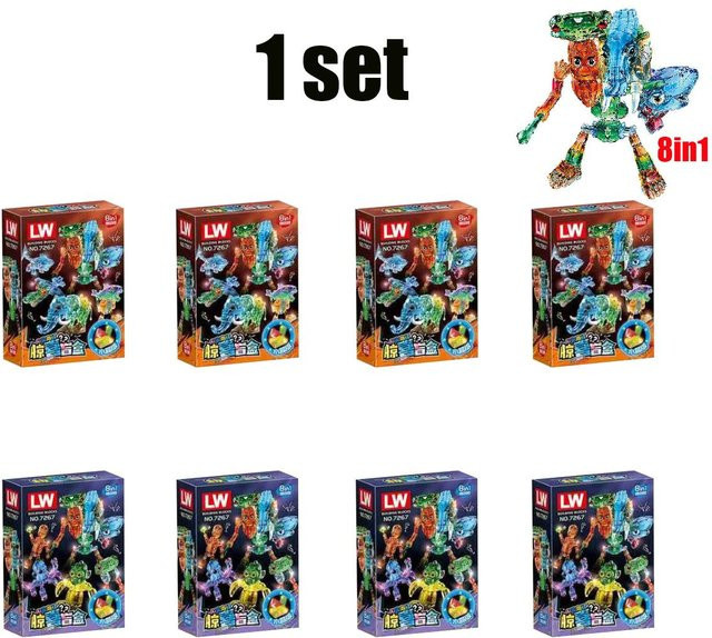 Yiran toy Tralalelo Tralala Figur Baustein Spielzeug, Blind Box, ab 12 Jahren - Bild 1