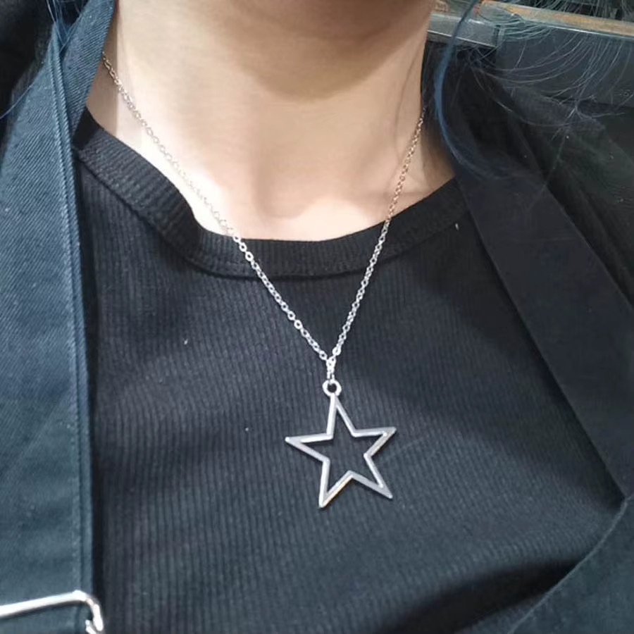 YASWEi Halskette Silber, Stern-Anhänger, Damen - Bild 4
