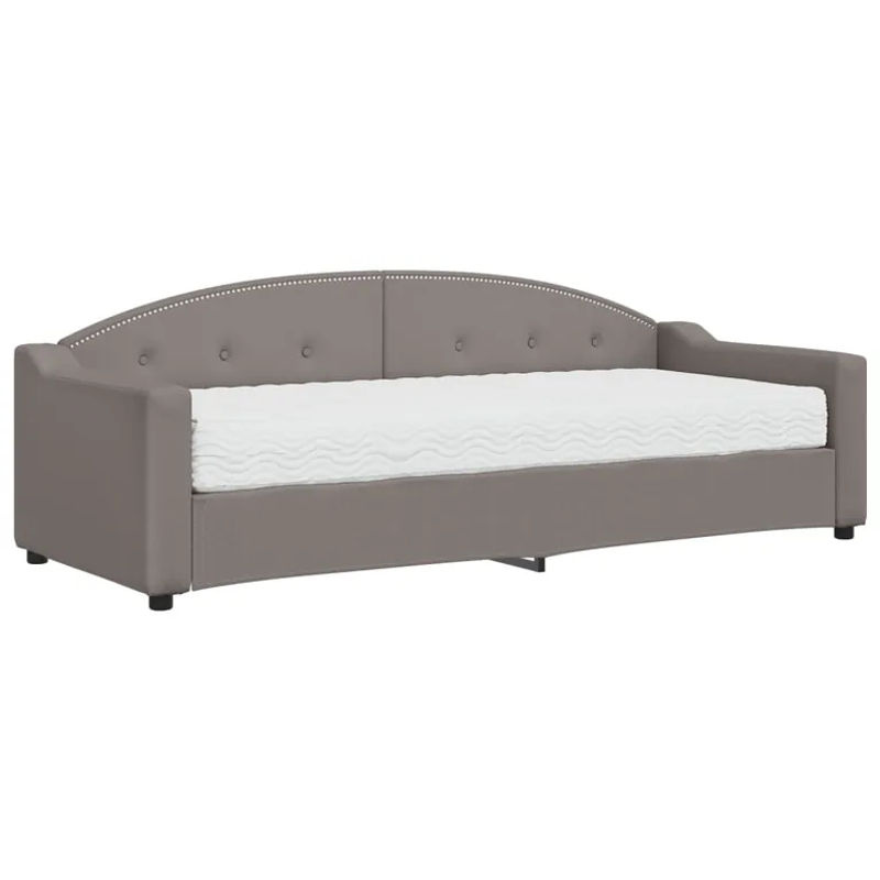 Vidaxl Schlafsofa in Taupe Meliert aus Stoff mit Schlaffunktion - Bild 2