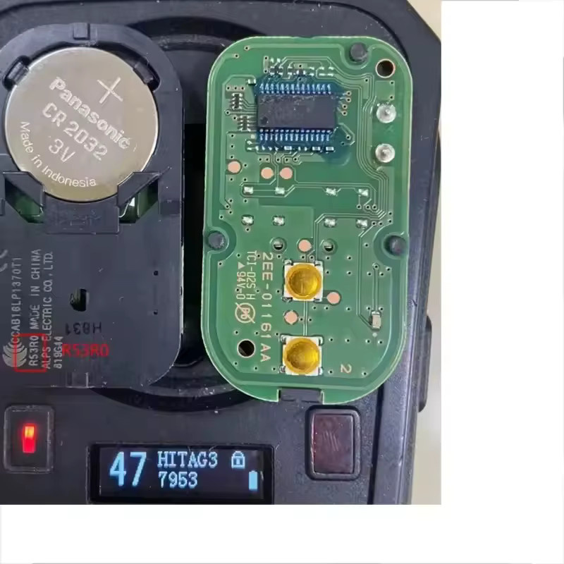 KEYECU Original Keyless Smart Card für Suzuki Ertiga, Vitara, Wagon R und Swift, 2 Tasten, Schwarz, 315/433 MHz ID47 37172M55R40 - Bild 5