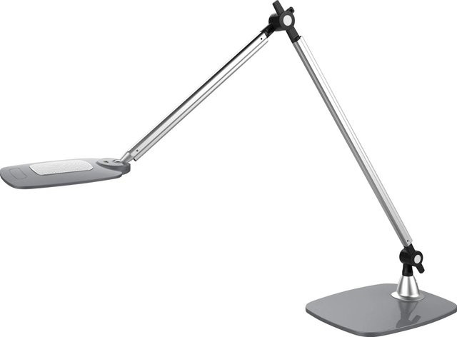 Globo Lighting LED-Tischleuchte Pattaya aus Aluminium in Schwarz und Silberfarben, Höhe: 96 cm, dimmbar - Bild 1