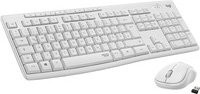 Logitech MK295 Silent Tastatur- und Maus-Set kabellos 2.4 GHz QWERTZ Deutsch Grauweiß - Bild 1