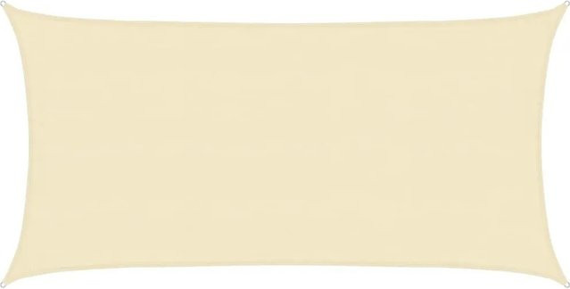vidaXL Sonnensegel aus HDPE in Beige, B/T: 700 x 400 cm - Bild 1