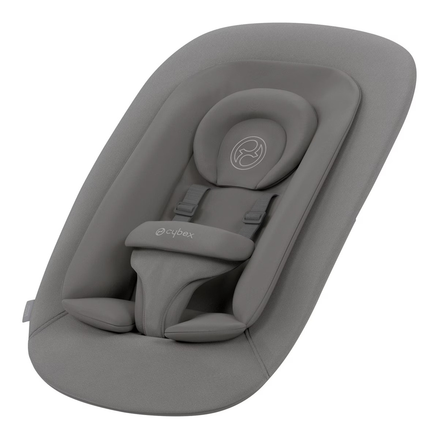 Cybex Gold Treppenhochstuhl Lemo 2.0 4-in-1 Set in Gold/Grey mit Rollen und Liegeeinlage - Bild 2