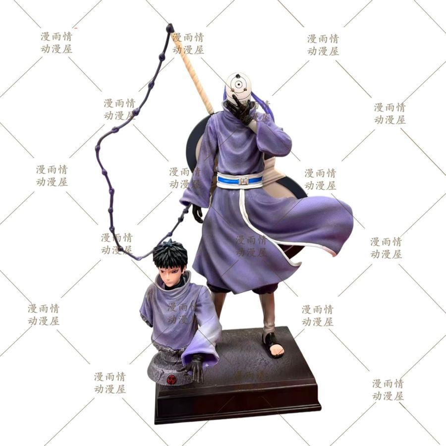 Bandai Anime Figur Uchiha Obito aus PVC mit zwei Köpfen, Höhe: 36 cm - Bild 2