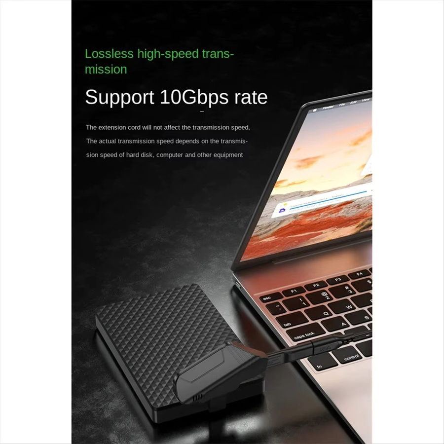 Universal USB-C Ladeadapter Typ-C Konverter für Handy und Spielekonsole in Schwarz - Bild 2