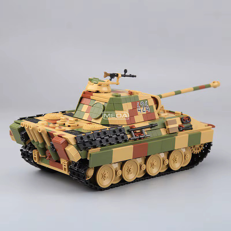 MEOA Leopard Panzer Typ A, Panzermodelle, 424 Teile - Bild 1