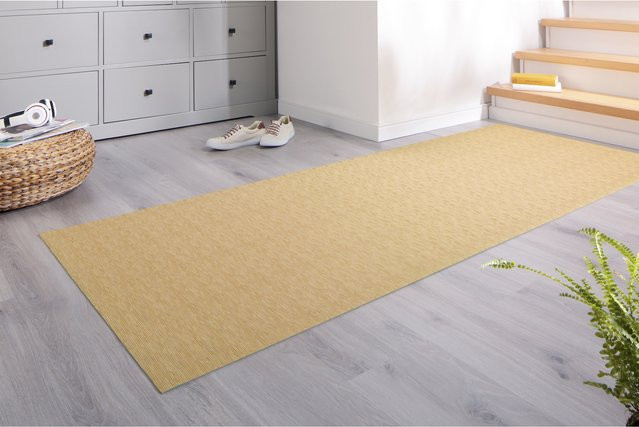 Gewi Peyer Syntex 1 Mira Jacquard-Teppich, beige, B: 80 cm, L: 200 cm - Bild 1