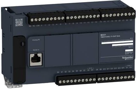 Schneider Electric TM221C40U Erweiterungsmodul in Grau - Bild 1