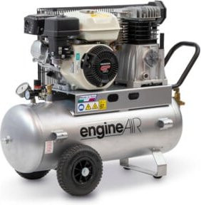 Aerotec Benzinkompressor 590-50 HONDA in Silber - Bild 1