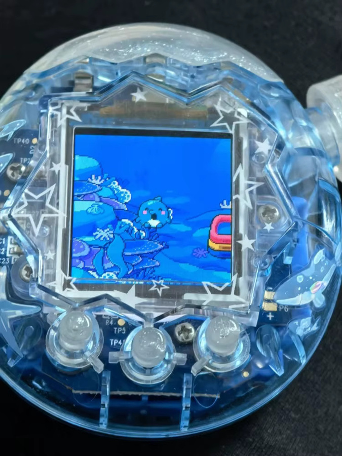 Bandai Tama Gotchi Paradise Ersatzhülle, Farbblock-Holografische Schutzhülle - Bild 5