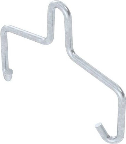 OBO Bettermann Deckenbefestigung aus Metall in Silber, 50 Stück, Durchmesser: 4,9 mm, Höhe: 8,39 cm - Bild 1