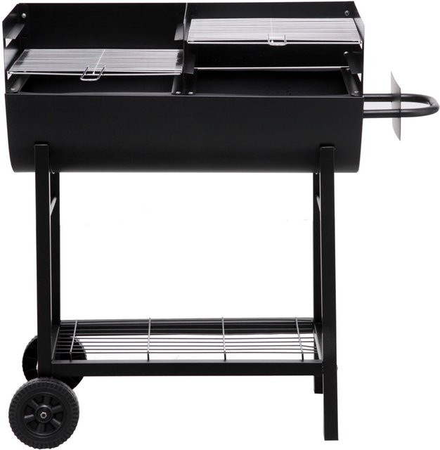 Tepro Holzkohlegrill Detroit mit lackierter Stahlfeuerwanne und verchromten Grillrosten - Bild 1