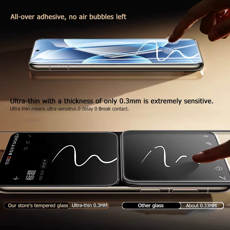 Xiaomi Panzerglas Displayschutz aus gehärtetem Glas in Transparent und Schwarz für verschiedene Modelle wie Xiaomi 17 15 14 13 12 11 Pro Max Ultra 5G NE - Bild 2