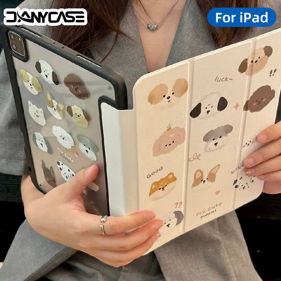 DANYCASE iPad Hülle mit Stifthalter für iPad 10. Generation, Air 11/13, Pro 11/13 M2/M4 und verschiedene Modelle - Bild 2