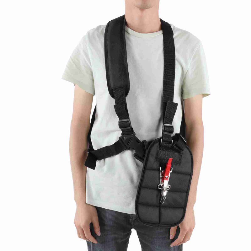 Kkmoon Trimmer Schultergurt Harness aus Nylon in Schwarz für Rasenmäher und Gartenarbeit - Bild 3