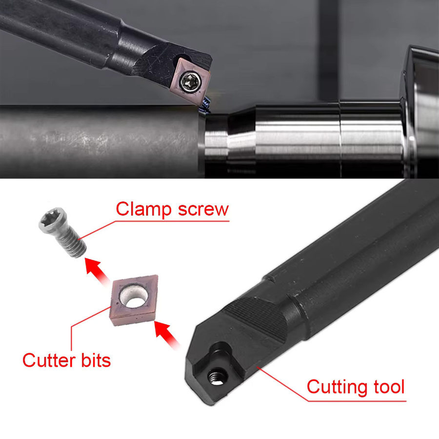 Hormy CNC Schneidstange Internes Drehwerkzeug S08K-SCLCR06 S10K-SCLCR06 S12M-SCLCR06 für die Drehmaschine - Bild 5