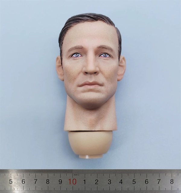 UJINDOU Soldat Puppe Kerl Männlich Kopf Sculpt Carving Handschuh Caps Modell, Zubehör, Maßstab 1/6 - Bild 1