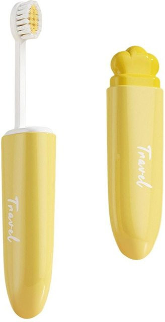 Binchi Outdoor Equipment Reise-Zahnbürsten-Set, Gelb, Unisex - Bild 1