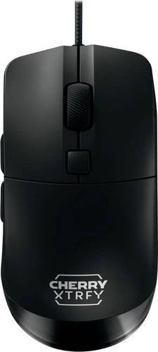 CHERRY XTRFY M50 Gaming-Maus kabelgebunden Schwarz mit 5 Tasten und USB-C Anschluss - Bild 1