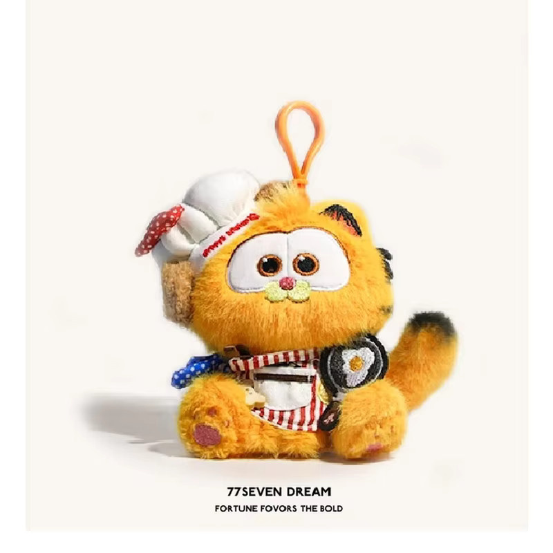 Trendy Pilot Garfield Plüschpuppe, Schlüsselanhänger, Plüsch / Textil - Bild 1