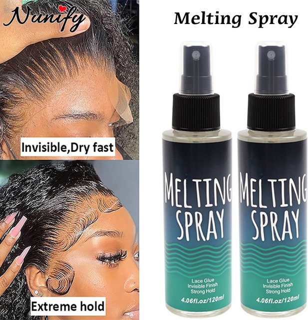 Nunify Perückenkleber Spray, 120 ml, klar, Unisex - Bild 1