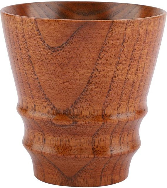 Multifunktionaler Holzbierkrug von CosyHome in Braun - Bild 1
