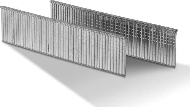 Parkside Klammer- und Nagelset aus verzinktem Stahl in Silber für Hobby-Elektrotacker - Bild 1