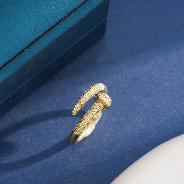 Global Finds Ring, Diamant, Zirkonia, Damen, blue - Bild 1