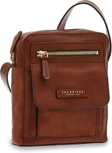 The Bridge Schultertasche Braun/Gold - Bild 1