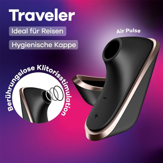 Satisfyer Traveler in Schwarz - Bild 1