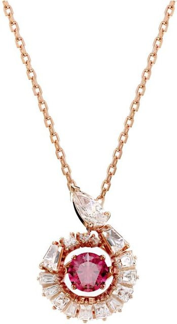 Swarovski Schlangen Anhänger Halskette, Roségold, Damen, Kristall - Bild 1