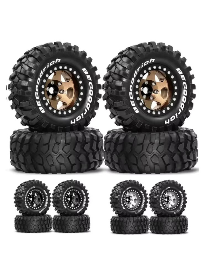 Semalam Metall-Tiefbettfelgen mit Beadlock, 4-teiliges Set, 1:10, Schwarz - Bild 4