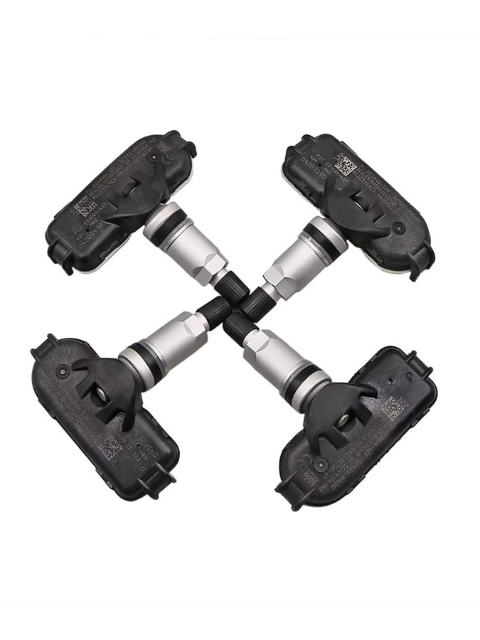 GANGLE Reifendruck Überwachung System Sensor 4er Set für Hyundai I40 VF, Grandeur HG und Kia Rio UB, Schwarz - Bild 3
