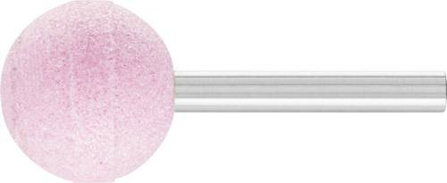 PFERD STEEL EDGE Schleifstift Kugel Ø 25 x 25 mm, Schaft-Ø 6 mm, Körnung A60, Pink, für Stahl und Stahlguss - Bild 1