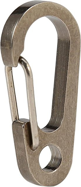 Wosawe Schlüsselanhänger Titanlegierung, Schnellhaken, gray, Unisex - Bild 1