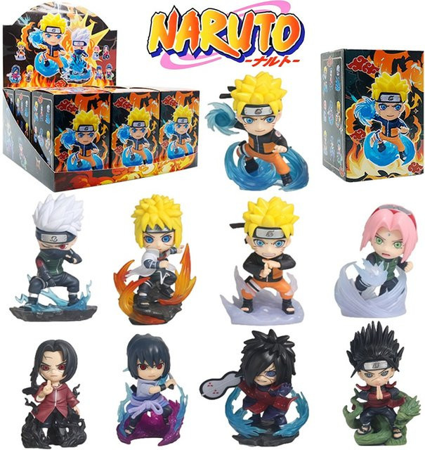Bandai Naruto Shippuden Sasuke Uchiha Chibi Actionfigur, Einzelfigur - Bild 1
