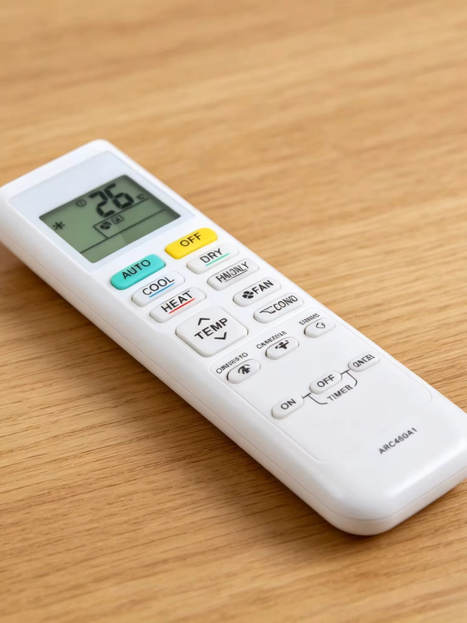 Daikin Klimaanlagen-Fernbedienung ARC480 Serie ARC480A1 bis ARC480A12 Controller in Weiß - Bild 1