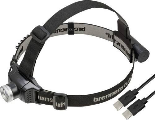 Brennenstuhl LuxPremium KL 251 AF LED Stirnlampe mit austauschbarem Akku und Rotlicht, 250 lm, schwarz - Bild 1