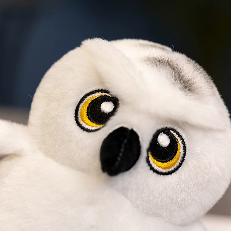 pangcangshu Harry Potter Hedwig Eule, Plüschtier, Weiß - Bild 5