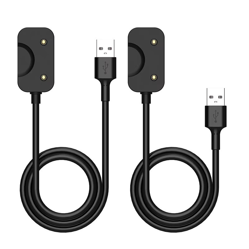 PHONEPACE Magnetisches Ladekabel USB/Typ-C für Samsung Galaxy Fit3 R390 Smart-Armband, Schwarz, 1m - Bild 3