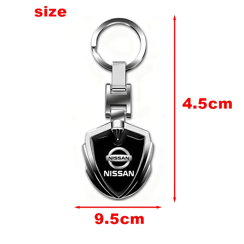 Nissan Schlüsselanhänger, Metall, Unisex - Bild 3