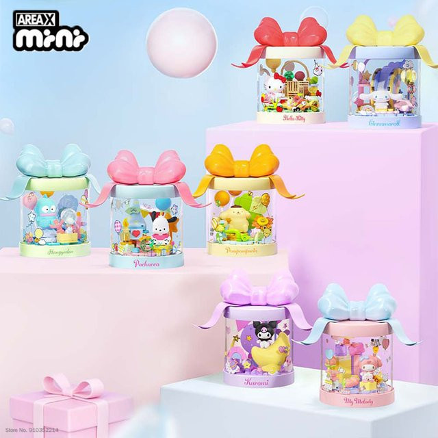 Areax Sanrio Hello Kitty Mini Bausteine Blindbox, ab 14 Jahren - Bild 1