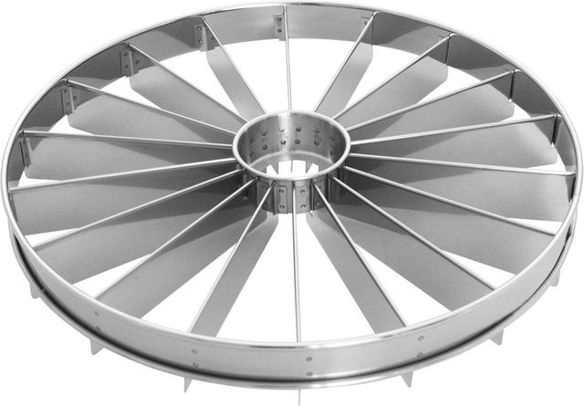 Schneider Torteneinteiler 18-teilig aus Edelstahl in Silber, Höhe: 2,8 cm, Durchmesser: 33 cm - Bild 1