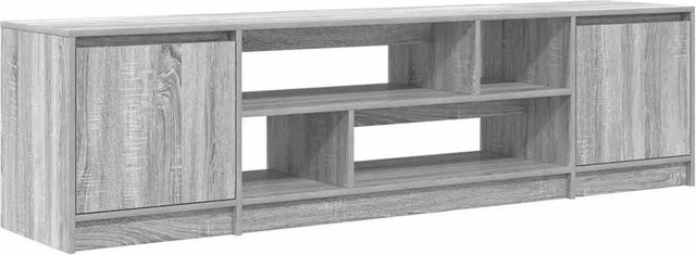 vidaXL TV-Schrank aus Holzwerkstoff in Grau Sonoma, B/T/H: 188,5 x 41 x 50 cm - Bild 1