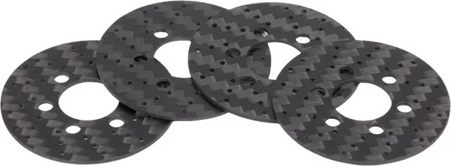 MALOM RC Carbon Fiber SLW Bremsscheiben, 4er Set, Schwarz - Bild 1