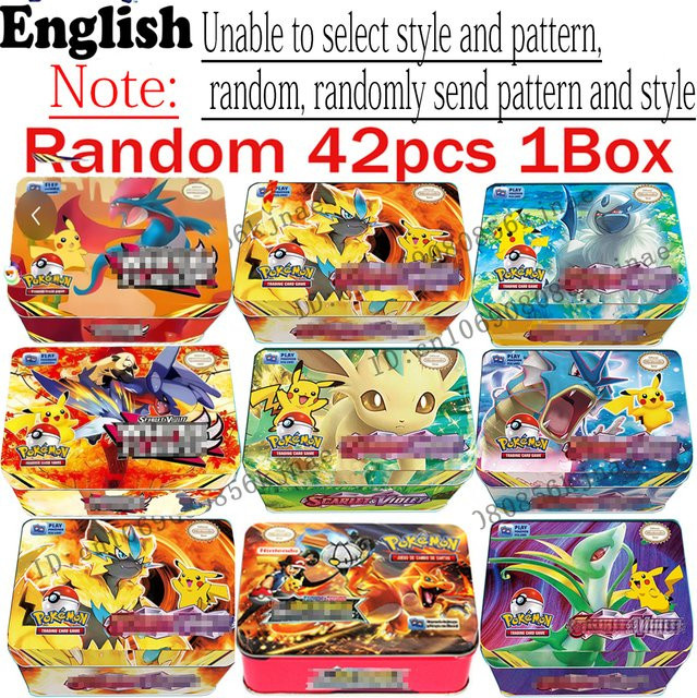 TAKARA TOMY Pokémon Eisenmetall-Box-Kampfspielzeug-Set, 42-teiliges Set, ab 14 Jahren - Bild 1
